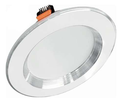 10pz Plafón Led 18watts Bote12cm Blancoc/satín 3temperaturas