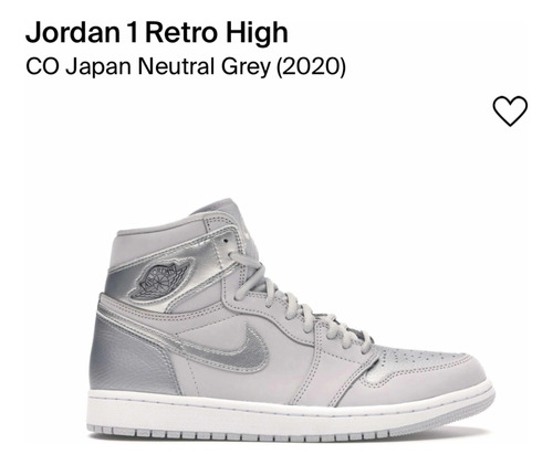 Jordan 1 Retro High Japan Neutral Grey