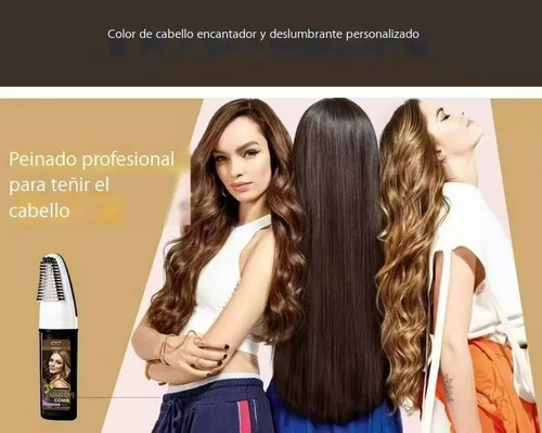 Cepillo Para Botella De Tinte Para El Cabello, Botella Con