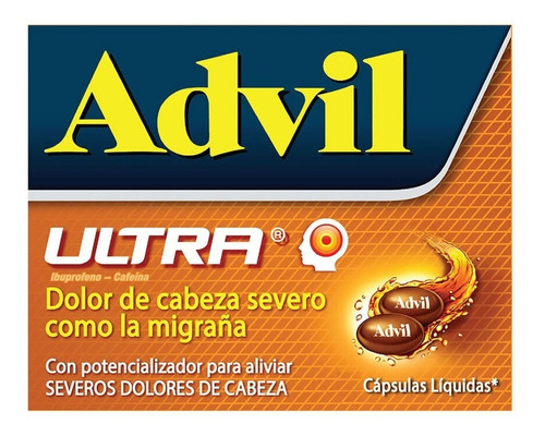 Advil Ultra X 40 Cápsulas - Unidad a $2056
