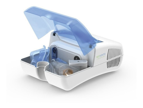 Nebulizador A Pistón Silfab Neovento Con Aspirador Nasal N27