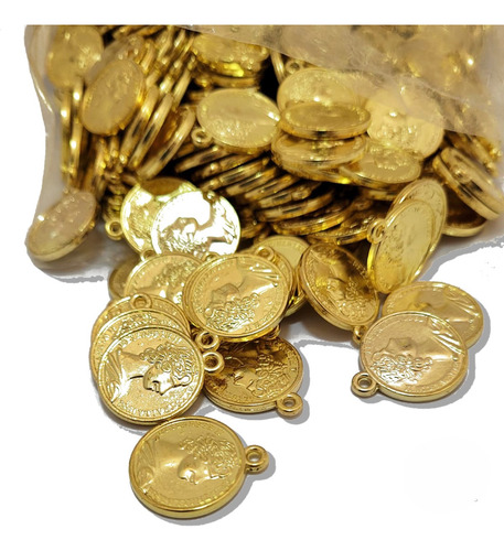 1100 Monedas 20mm Plástico Ccb Dorado Bijou Danza Arabe
