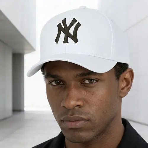 MLB 5363502508 Bone New York Aba Curva Todas As Cores Yankees Trucker JM