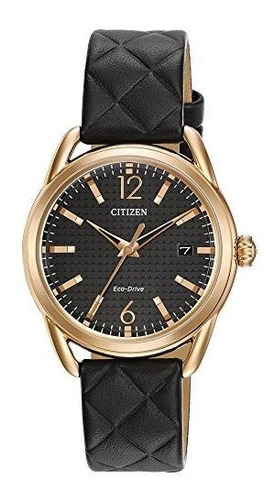 Reloj Citizen Women.s Eco-drive Con Correa De Cuero