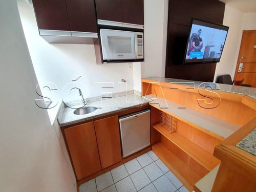 Imagem 3 de 15 de Flat Hampton Park Disponível Para Venda Com 31m² E 01 Vaga De Garagem - Sf209