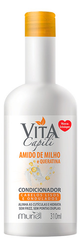 Muriel Condicionador Vita Capili Amido De Milho 310ml