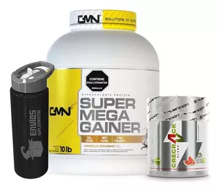 Super Mega Gainer 10l- Creatina - L a $25508