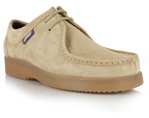 Zapato Pigskin Navajo Taupe Hush Puppies