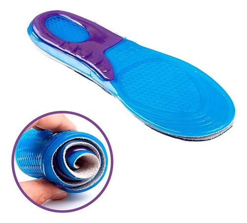 Palmilha Gel Silicone Anti Impacto 36-41