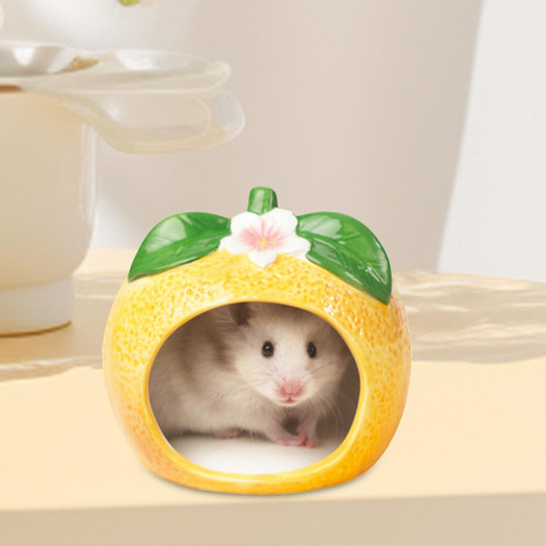 Ceramic Hamster House Nest Cave Linda Cabaña Para Animal S
