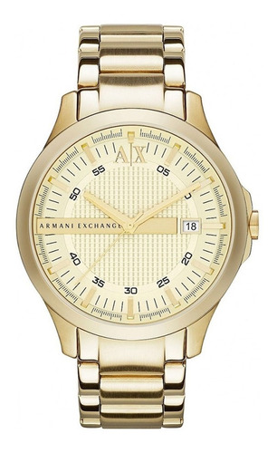 Reloj dorado Armani Exchange Ax2131/4dn para hombre