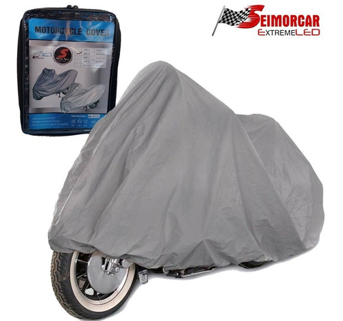 Carpa Cubre Moto Impermeable C/felpa Universal Talla M