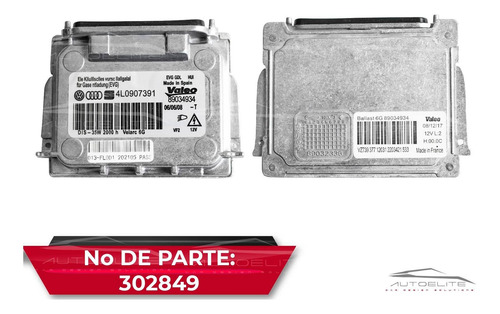 Imagen 2 de 8 de Balastra Valeo Original Nueva Audi Bmw Vw Seat Gmc Volvo