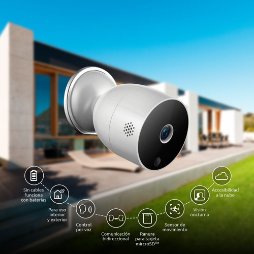 Camara De Seguridad Exterior Full Hd Waterproof Inalambrica