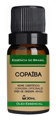Óleo Essencial Copaíba 30ml - Puro E Natural