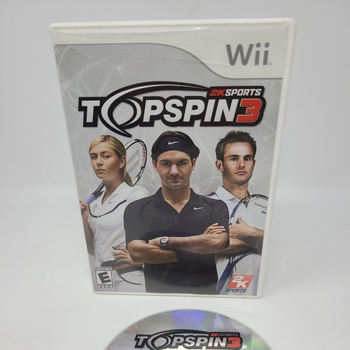 Top Spin 3 Juego Nintendo Wii Original Ntsc