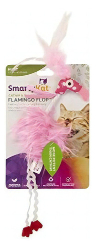 Smartykat Flamingo Flop Catnip Emplumado Y Silvervine Cat To