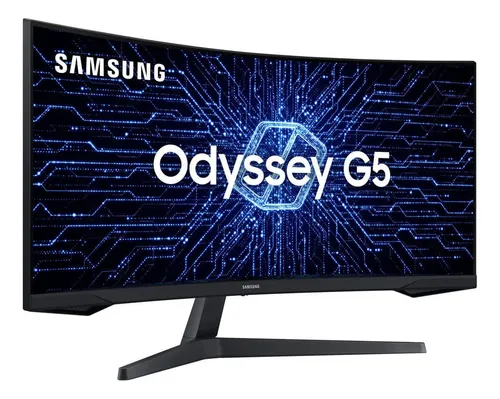 Monitor Gamer Samsung Odyssey G5 34" Ultrawide 165Hz 1ms HDR10 HDMI FreeSync Premium