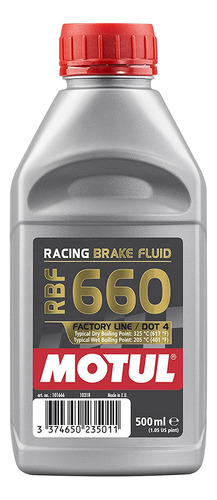 Freno Racing Motul Rbf 660 - 500 Ml