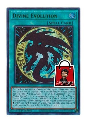 Divine Evolution - Ultra Rare - Miltienda - Yugioh