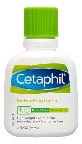 Cetaphil Locion Hidratante, Sin Fragancia, 2 Onzas