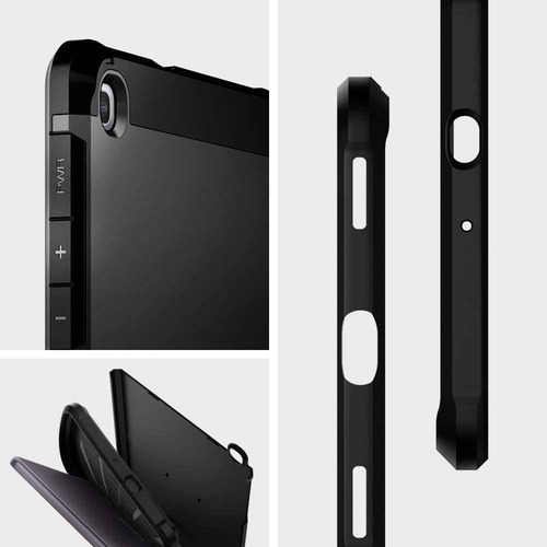 Imagen 2 de 6 de Funda Spigen Tough Armor Para Galaxy Tab A 8.4 Negro