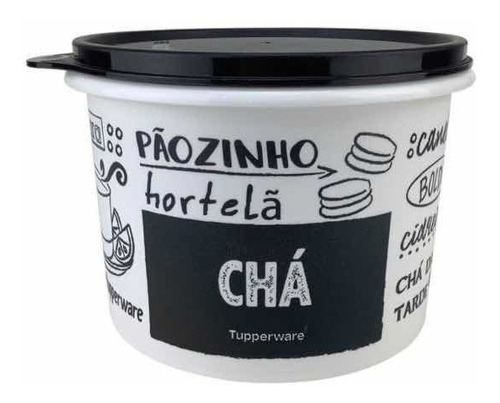 Tupperware - Tupper Caixa Chá 200g - Conservar Mantimentos Cor PB