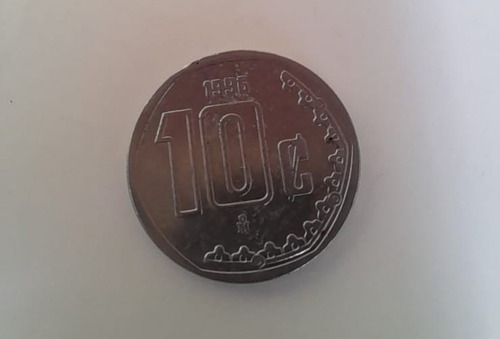 Moneda Simple De 10 Centavos 1996