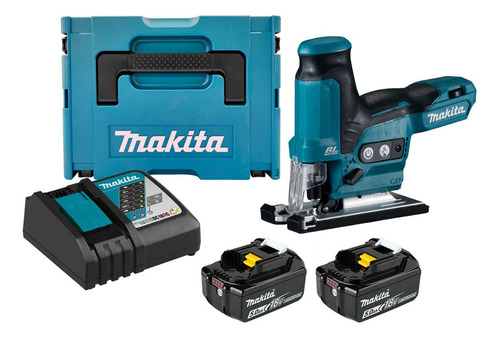 Sierra Caladora Bl Makita Lxt Djv185rtj + 2 Bat + Cargador