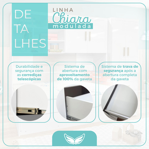 Quarto Infantil Chiara Phoenix Baby