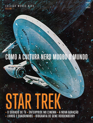 Coleção Mundo Nerd Volume 1: Star Trek, de a Europa. Editora Europa Ltda., capa mole em português, 2016