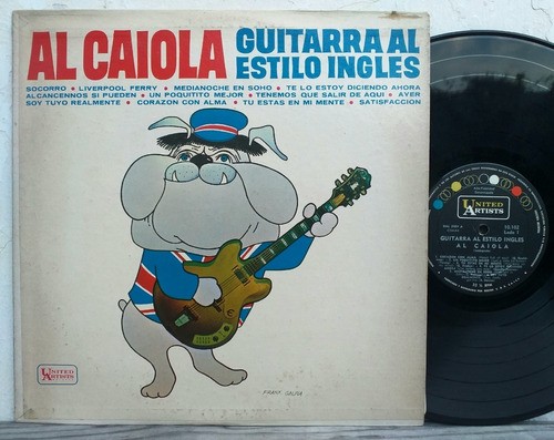 Al Caiola - Guitarra Al Estilo Ingles - Lp Año 1965 Beatles