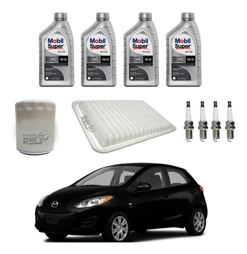 Kit Afinacion Mazda 2 1.5l Aceite Sintetico 5w30