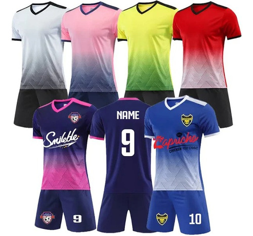 Paquete De 10 Uniformes Deportivos 100% Personalizables