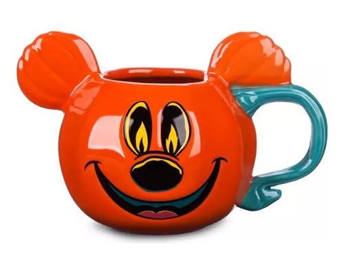 Disney Store Taza Halloween Mickey Mouse Calabaza