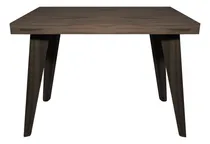 Comprar Mesa Ratona Auxiliar Arrime Moderna 60 Patas Inclinadas Sajo Color Nogal