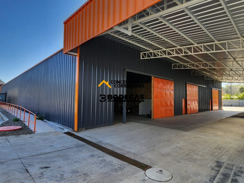 Arriendo Bodega De 750 M2 Con Of. En Ruta 5 Sur, Lautaro.