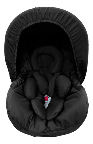 Kit Bebê Conforto Protetor Cinto Capa Apoio Capota 5 Peças