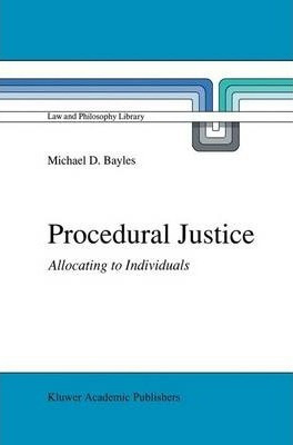 Libro Procedural Justice - Michael D. Bayles