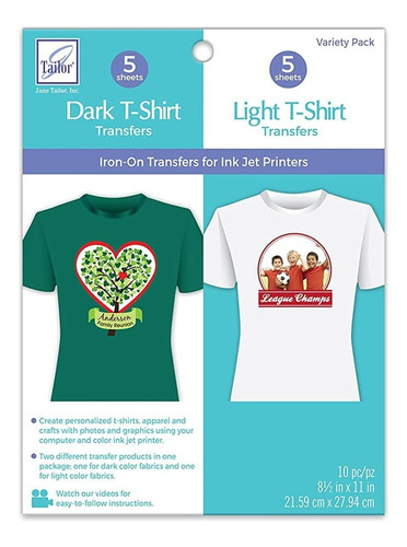 June Tailor Jt-861 Dark And Light T-shirt Variety Pack