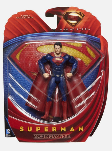 Superman Man Of Steel Henry Cavill Dc Multiverse Mattel 2013 (Usado)