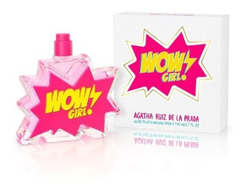 Perfume Agatha Ruiz De La Prada Wow Girl Edt 80 Ml Ub