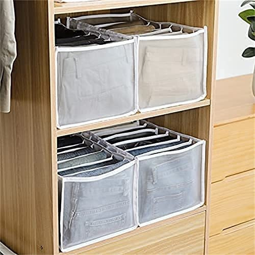 Imagen 5 de 7 de Organizador De Pantalones Jeans 7 Espacios X2 Unidades