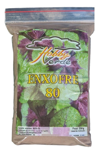 Enxofre Agrícola Repelente Ácaros E Fungos Orquídeas - 250 G