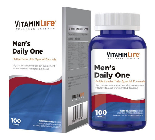 Daily One Men´s Daily One Vitamin Life - 100 Tabletas