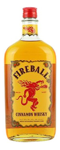 Whisky Fireball Cinnamon Wisky 750ml Importado Fullescabio