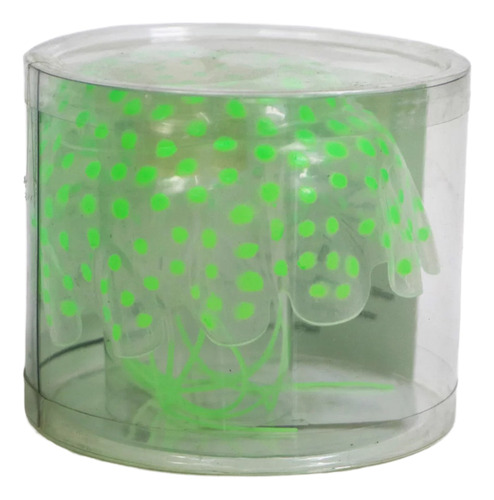 Enfeite Água-viva Artificial Verde Neon 10cm Ys15115LG Maxxi