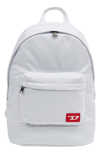 Mochila Diesel Wallace Farb Backpack Escolar / Urbana Con Compartimento Para Laptop Blanco Unisex Con Forro Reforzado - 100% Original Y Nueva