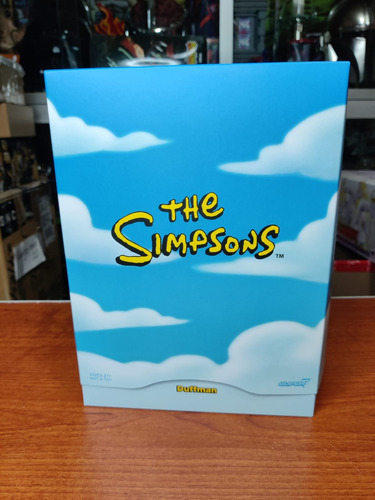 Figura Super7 Duffman Los Simpsons Ultimates Nuevo
