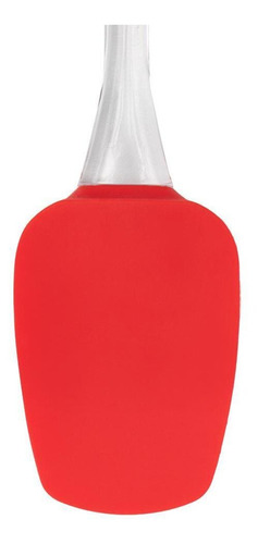 Espátula De Silicone Cabo Acrílico Vermelho Mimo Style